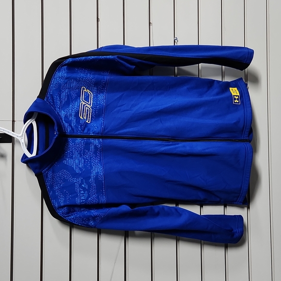 Youth boys Under armour zip up jacket. - Picture 1 of 6